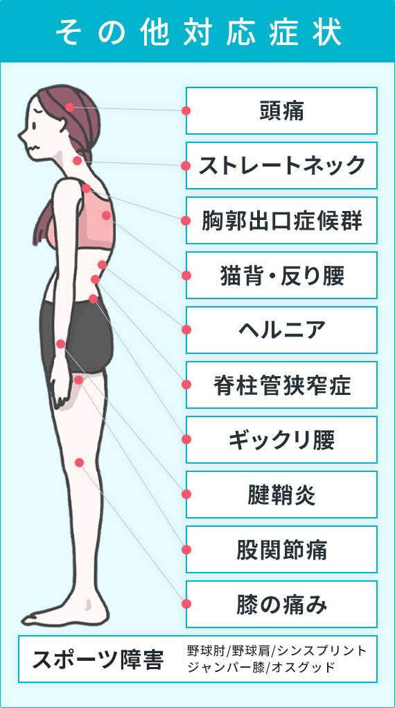 その他対応症状